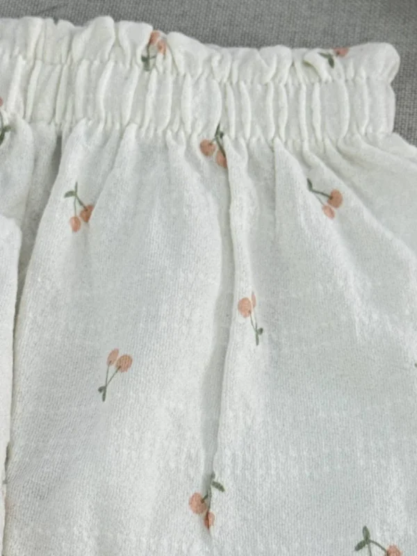 شلوار جاگرز دخترانه برند kappahl (4-6 ماه) طرح آلبالو - Image 4