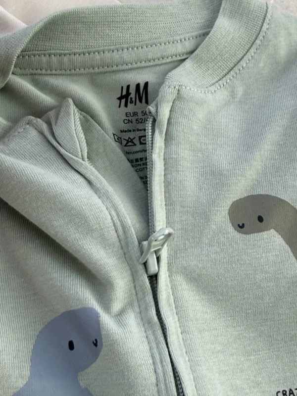 سرهمی زیپی بدون جوراب برند H&M (0-1 ماه) - Image 3