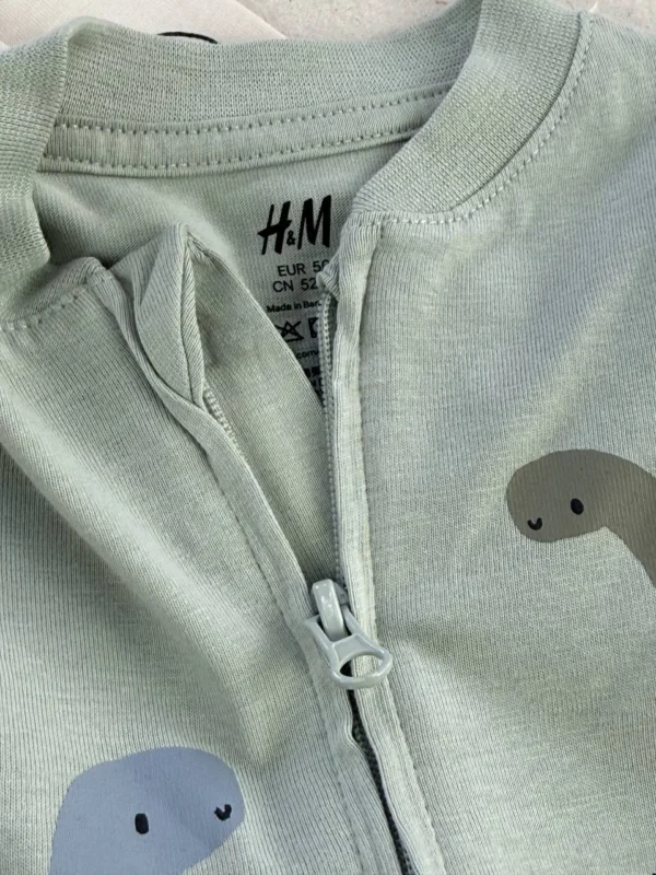 سرهمی زیپی بدون جوراب برند H&M (0-1 ماه) - Image 4